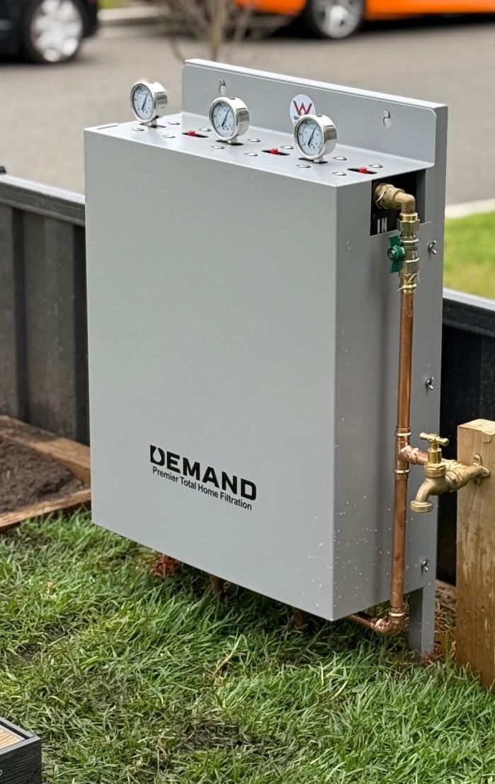 Demand Filtration whole-home install, Ivanhoe